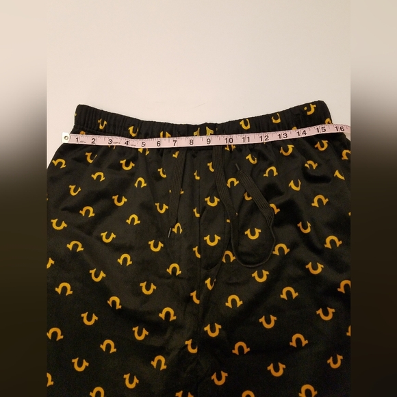 NWT Men's True Religion Soft Loungewear Drawstring Bottom Black Size Large - Picture 6 of 10